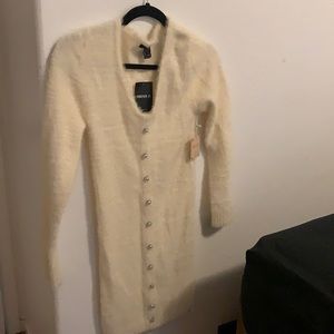Cream Winter Collection Dress